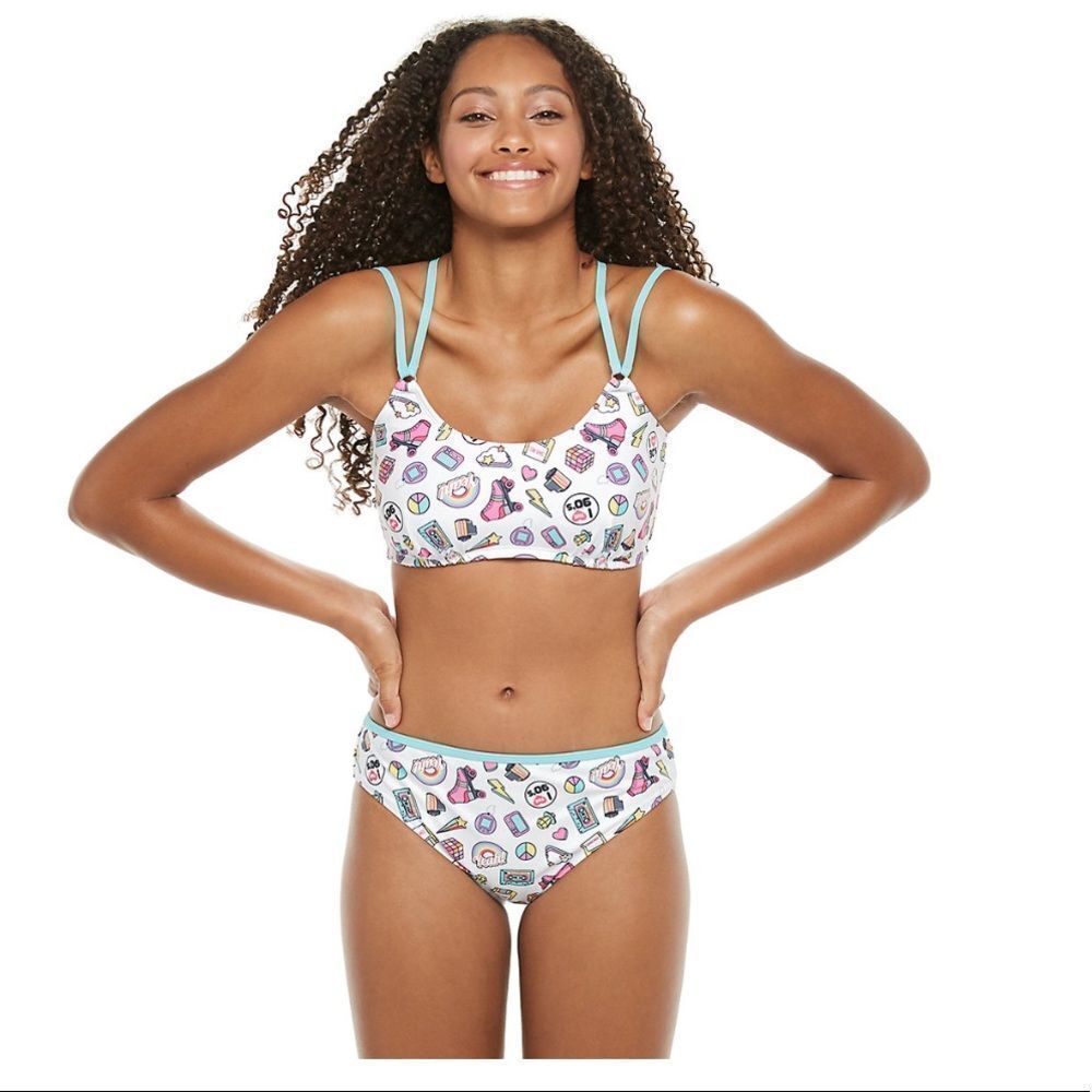 NWT Undercurrent Printed Bikini